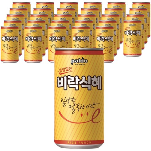 팔도 밥알없는 비락 식혜 175ml